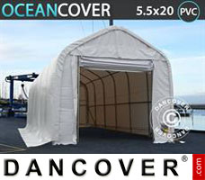 Garage portatile Oceancover 5,5x20x4,1x5,3m PVC
